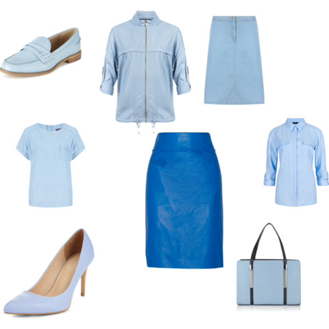 Pastel Blue – Capsule Weekend Away Wardrobe