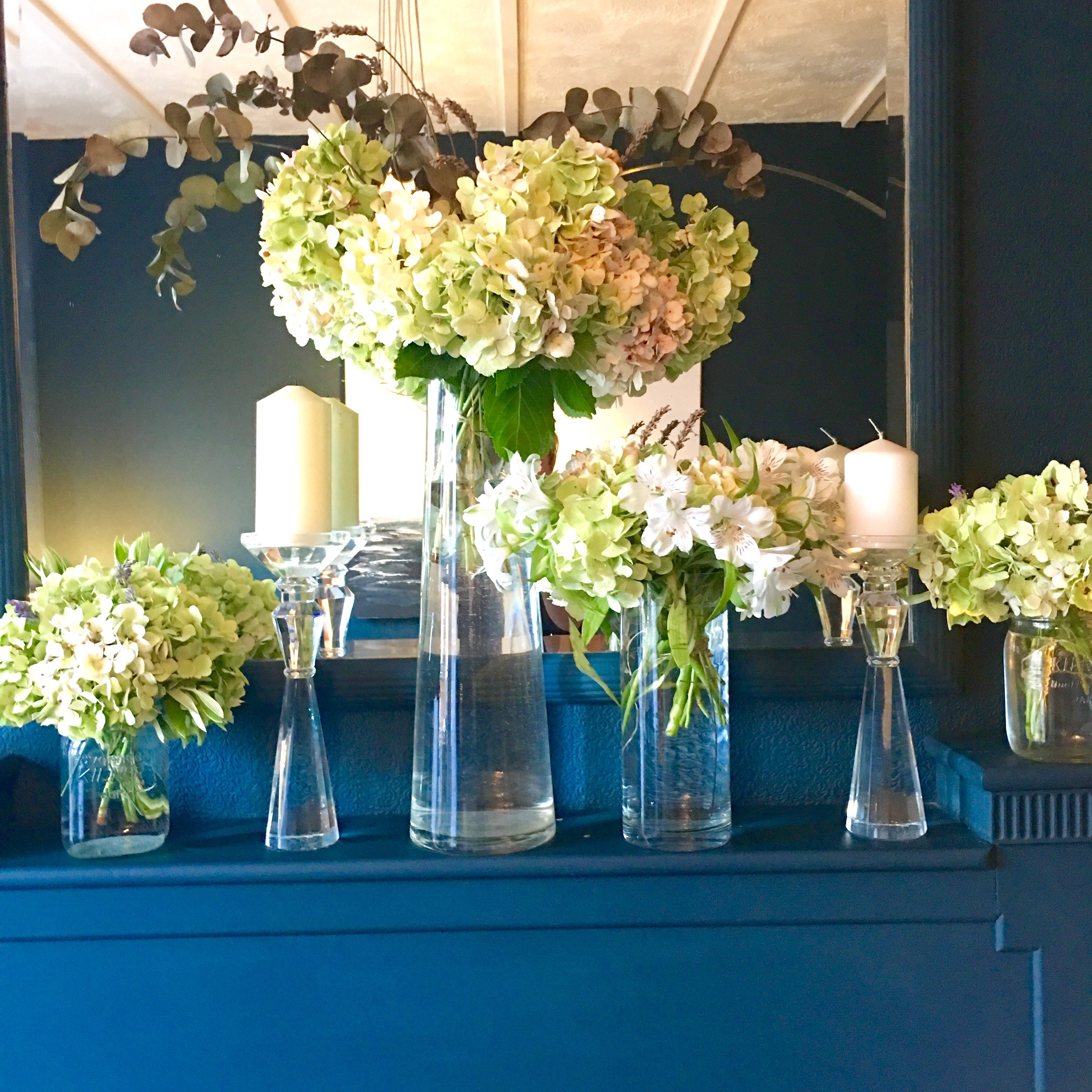Styling Hydrangeas