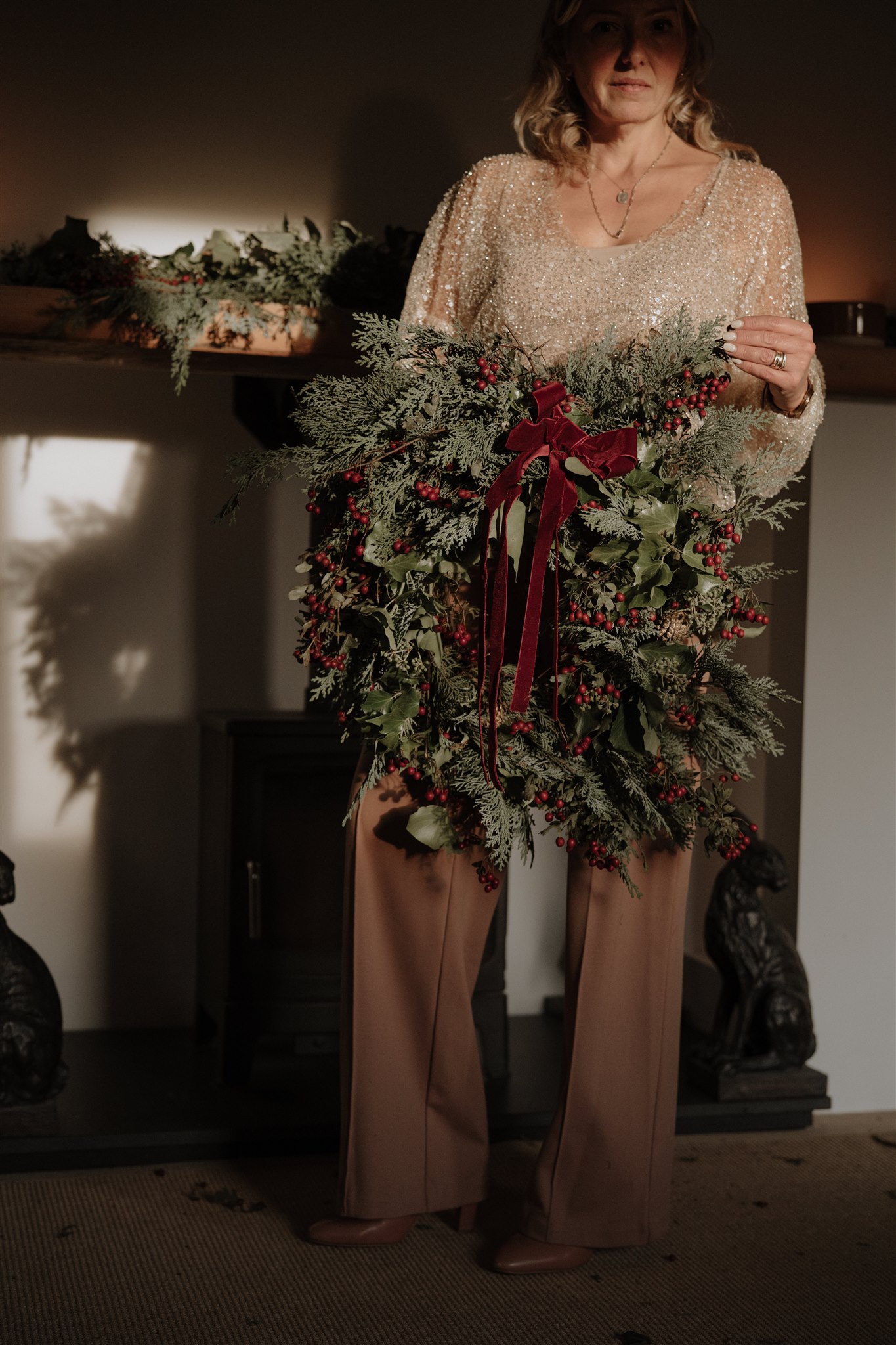 Crafting your Christmas Wreath